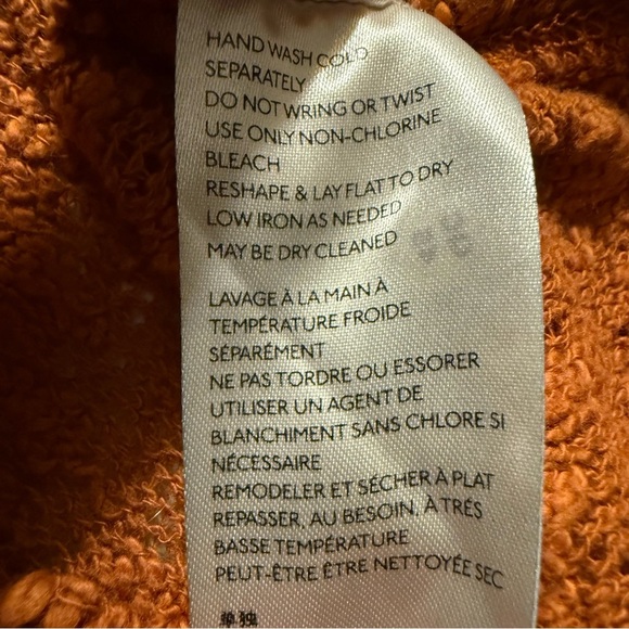 We The Free | Ocean Air Hacci Knit Top in Gold Rust | 100% Cotton | Sz XS - Picture 8 of 9